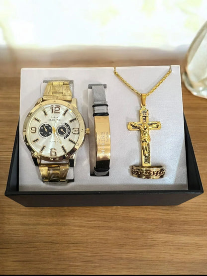 Combo Reloj Marine