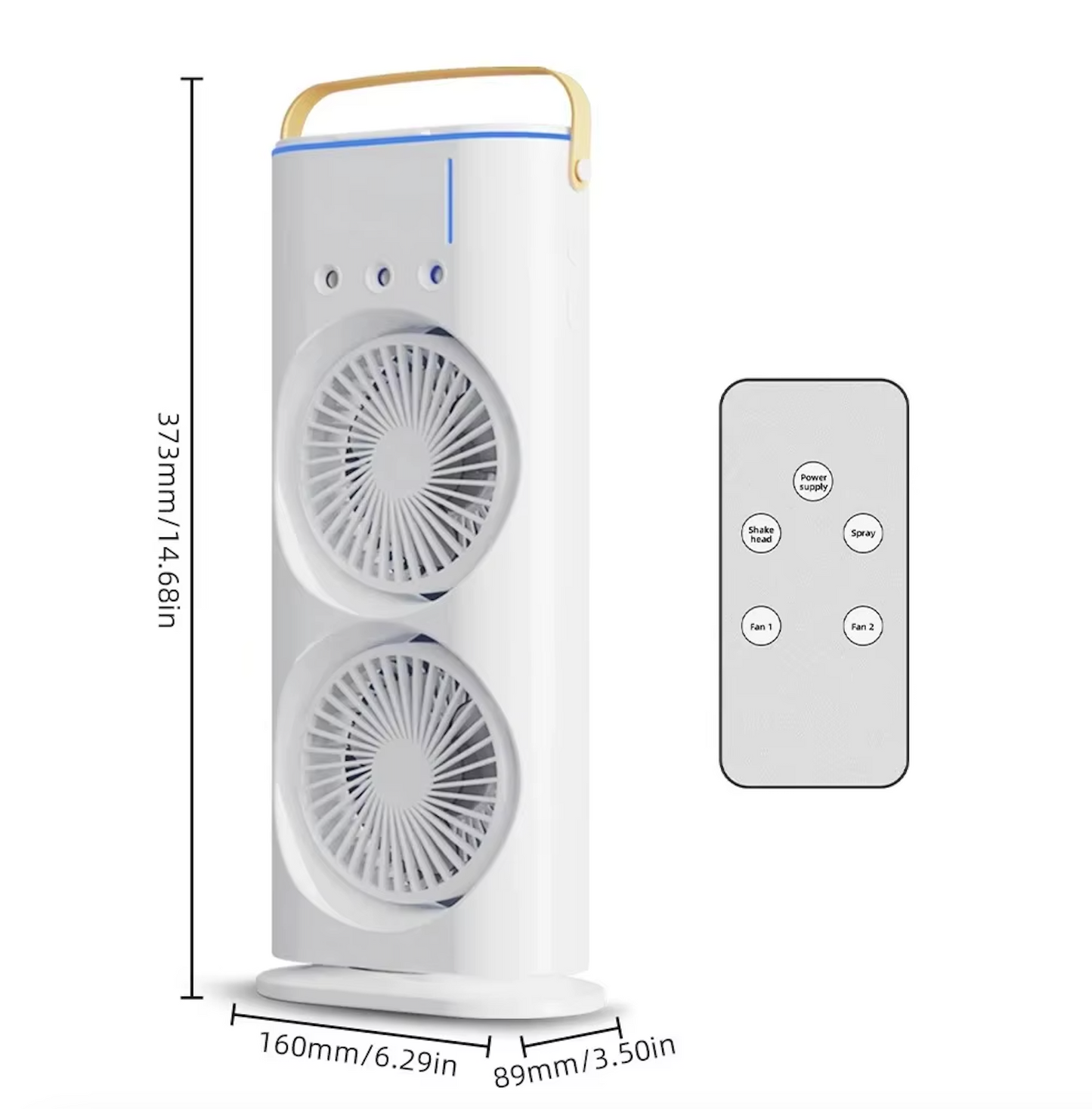 Hidro-Enfriador Doble Helice portatil