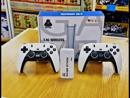 Consola Game Stick 4K Pro - Más de 15,000 Juegos Inolvidables y 16 Consolas en un Solo Dispositivo
