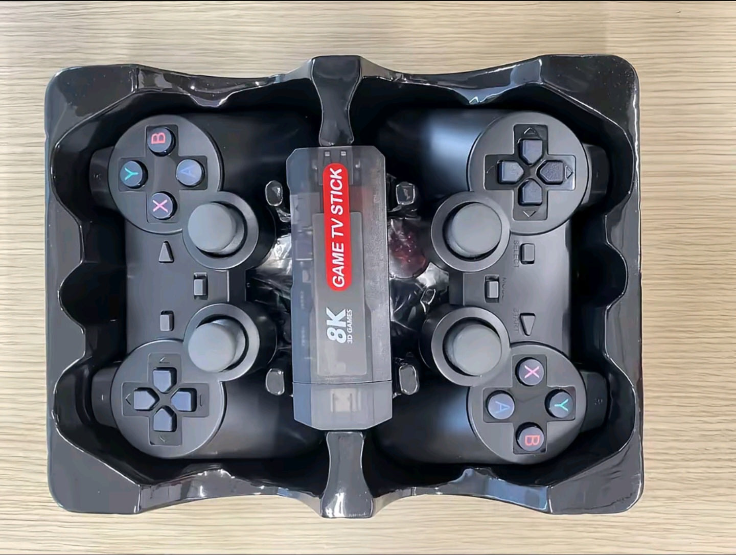 Game Tv Stick 8k - 2 en 1 Consola Retro + Smart Tv