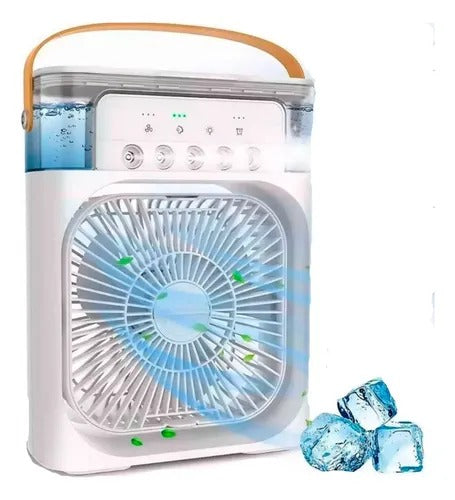 Hidro-Enfriador Portátil 3 en 1 con Luces Led