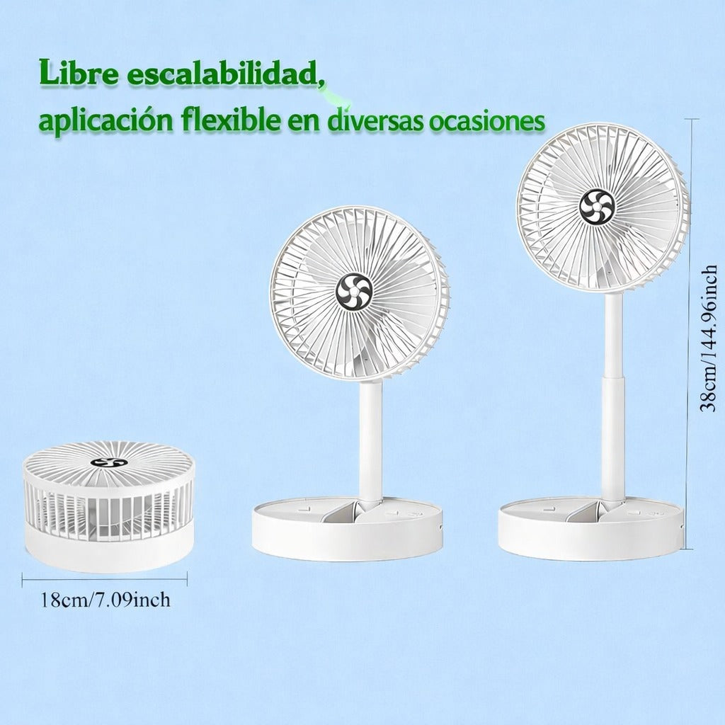 Ventilador Plegable Regulable Portatil
