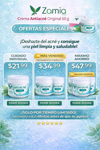 Zamia Crema Antiacne Original 60 g